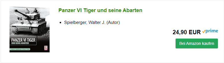 Panzer VI Tiger und seine Abarten